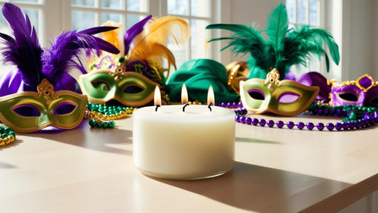 King Cake Soy Candle